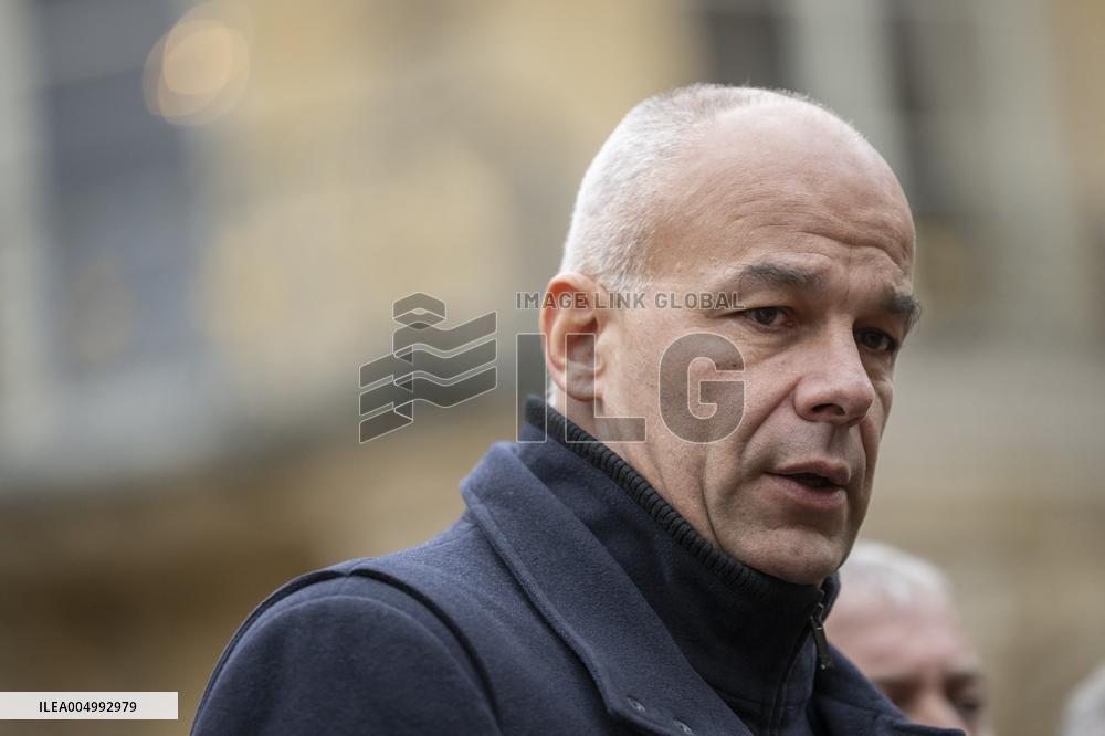 FNSEA President Arnaud Rousseau at the Hotel Matignon - Paris