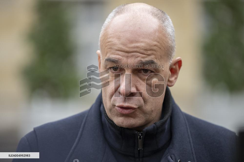 FNSEA President Arnaud Rousseau at the Hotel Matignon - Paris