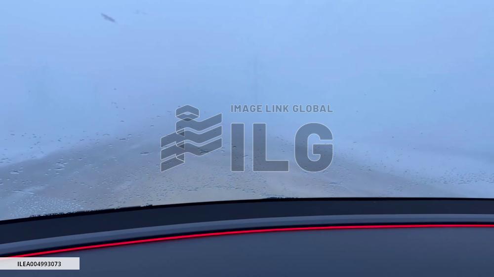 Canada: Near-Zero Visibility as Blizzard Hits Southern Manitoba