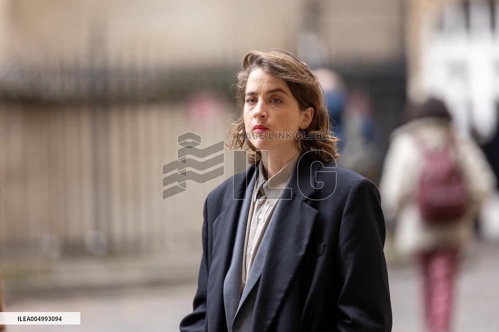 Christophe Ruggia On Trial For Sexual Assault Against Adele Haenel - Paris