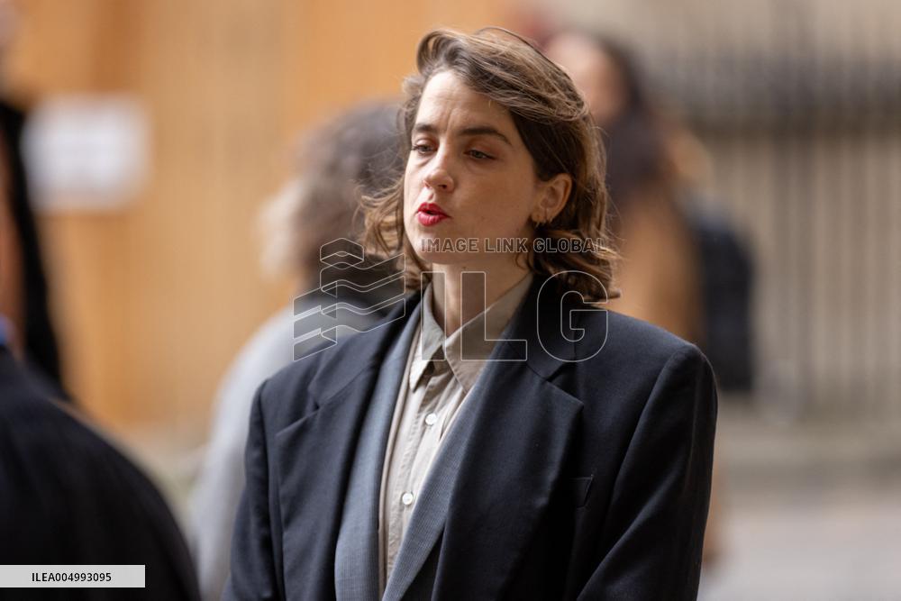 Christophe Ruggia On Trial For Sexual Assault Against Adele Haenel - Paris