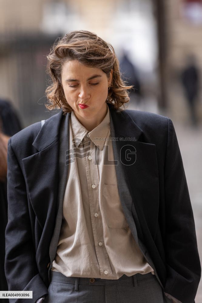 Christophe Ruggia On Trial For Sexual Assault Against Adele Haenel - Paris