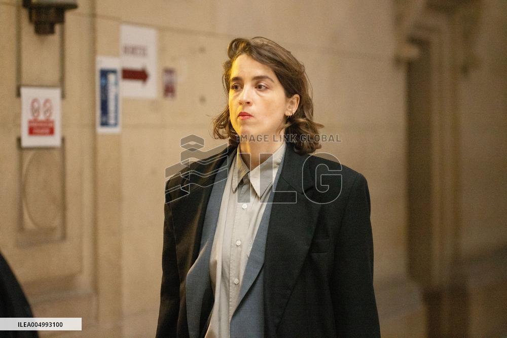 Christophe Ruggia On Trial For Sexual Assault Against Adele Haenel - Paris