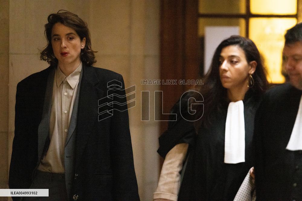 Christophe Ruggia On Trial For Sexual Assault Against Adele Haenel - Paris