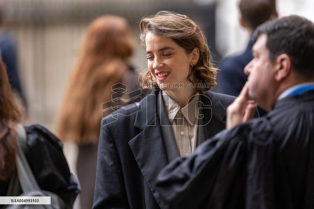 Christophe Ruggia On Trial For Sexual Assault Against Adele Haenel - Paris