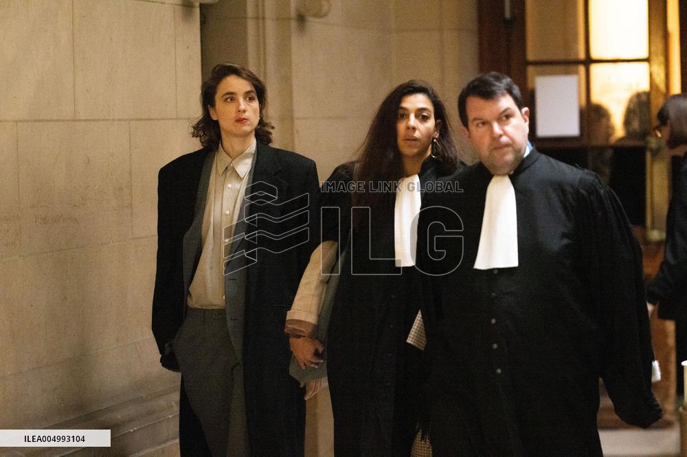 Christophe Ruggia On Trial For Sexual Assault Against Adele Haenel - Paris