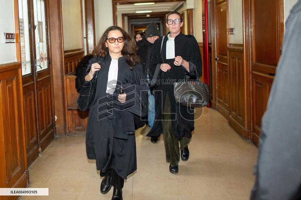 Christophe Ruggia On Trial For Sexual Assault Against Adele Haenel - Paris