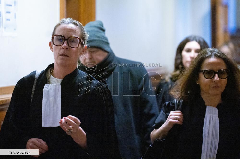 Christophe Ruggia On Trial For Sexual Assault Against Adele Haenel - Paris