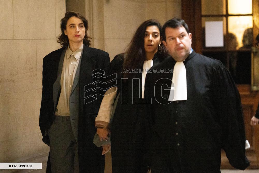 Christophe Ruggia On Trial For Sexual Assault Against Adele Haenel - Paris