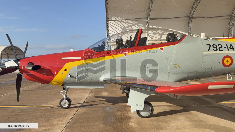 Princess Leonor Piloting A Plane - San Javier