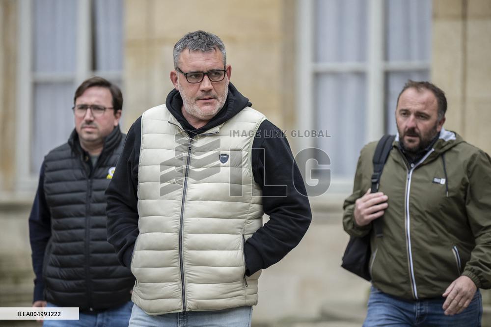 Rural Coordination President at the Hotel Matignon - Paris