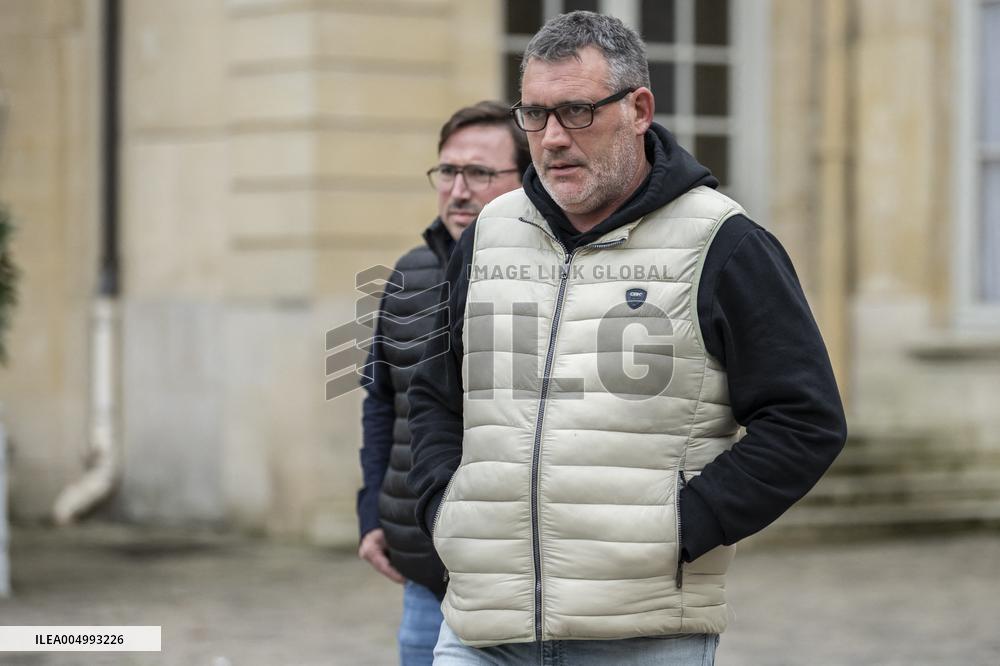 Rural Coordination President at the Hotel Matignon - Paris