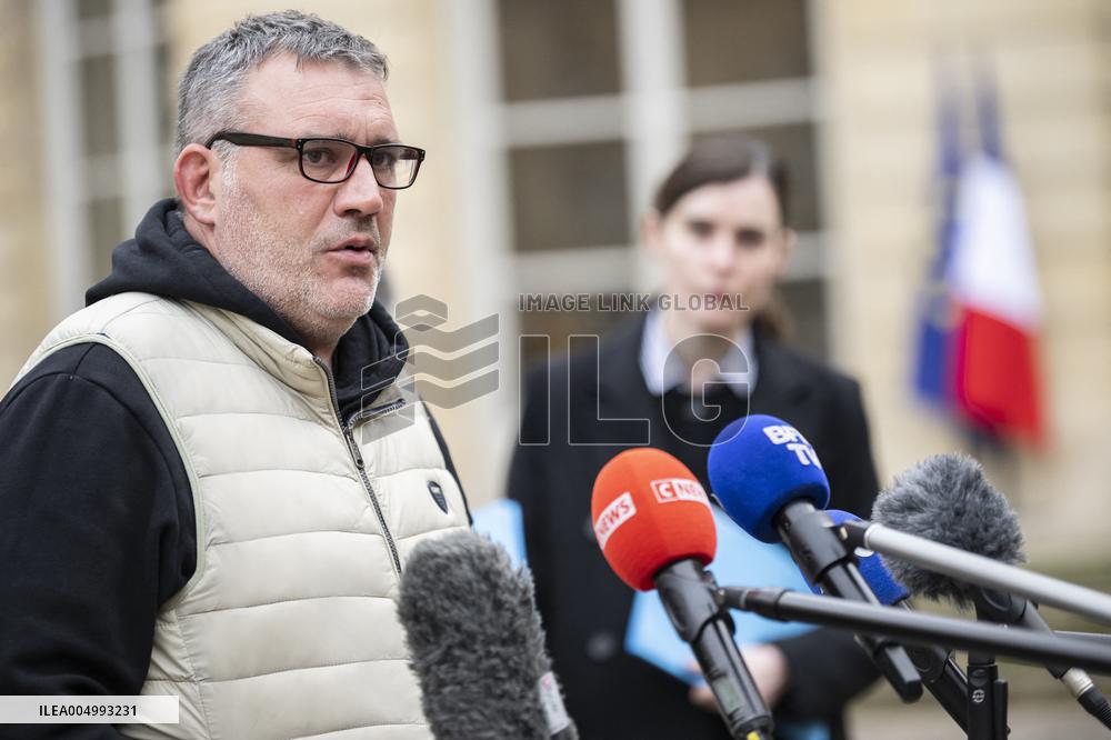 Rural Coordination President at the Hotel Matignon - Paris