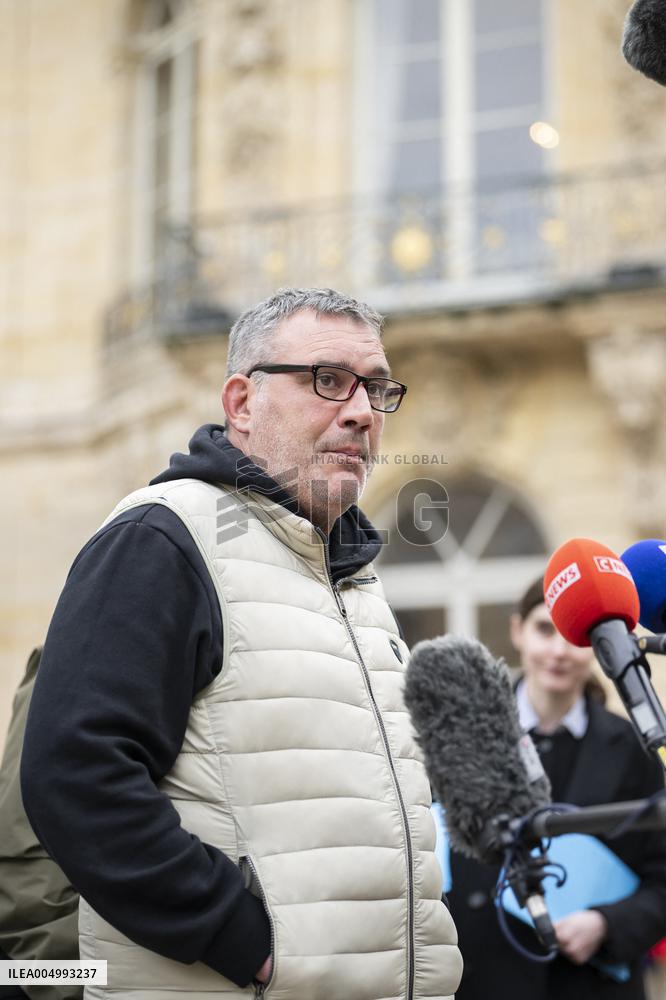 Rural Coordination President at the Hotel Matignon - Paris