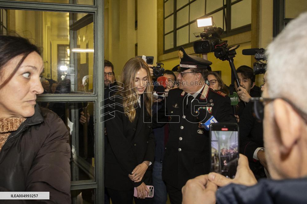 Hearing against Chiara Ferragni - Milan