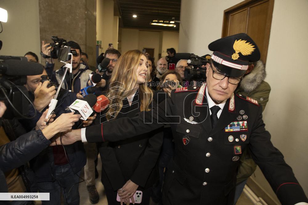 Hearing against Chiara Ferragni - Milan