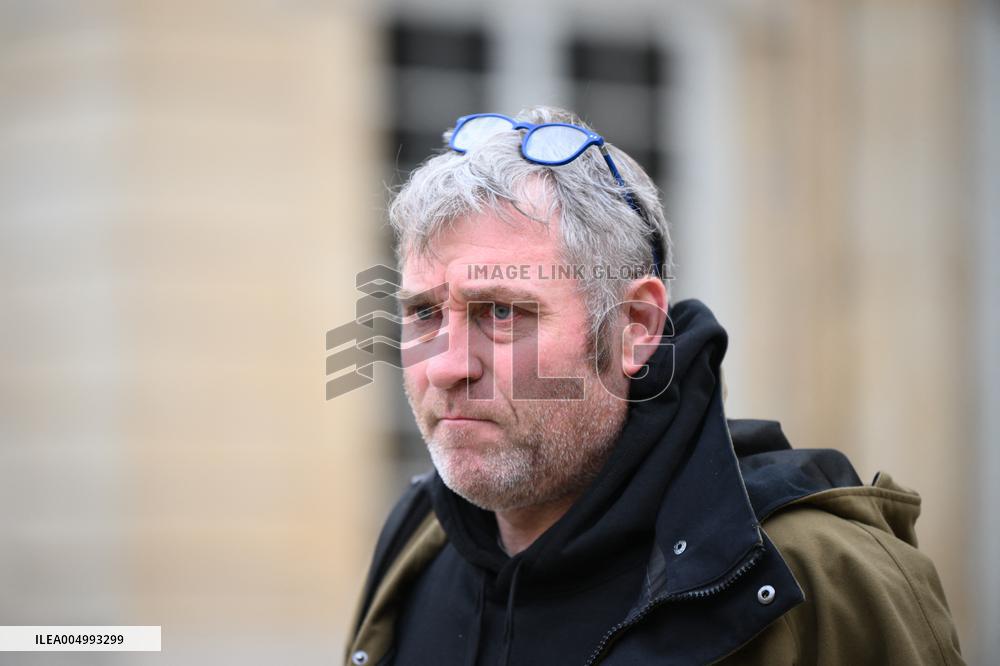 Confederation Paysanne General Secretary at the Hotel Matignon - Paris