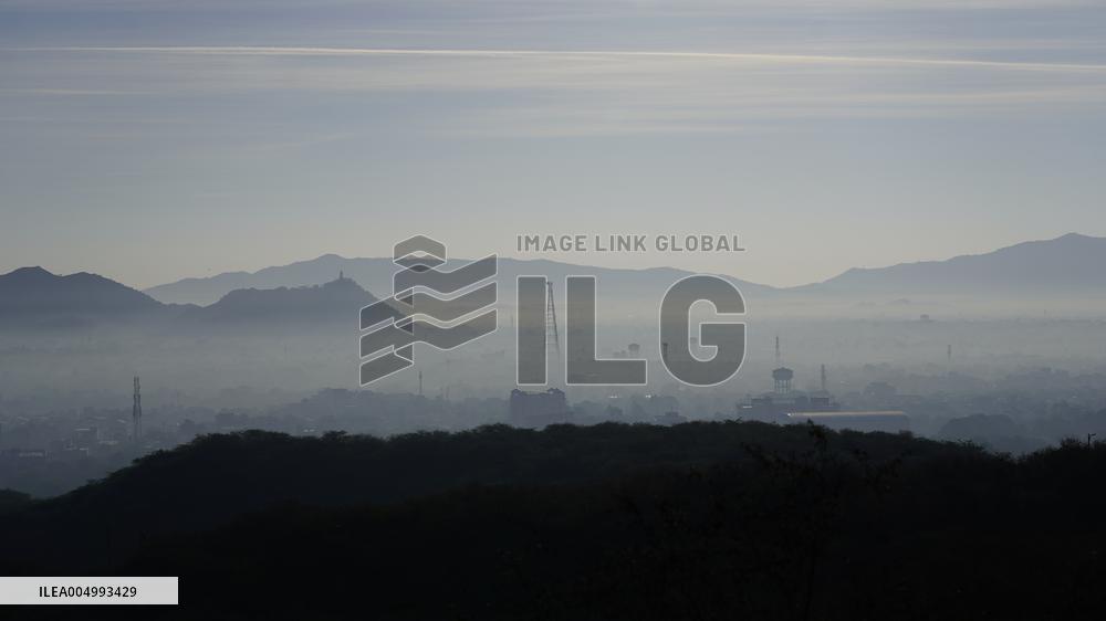 Smog Covers City On Cold Winter Morning - India