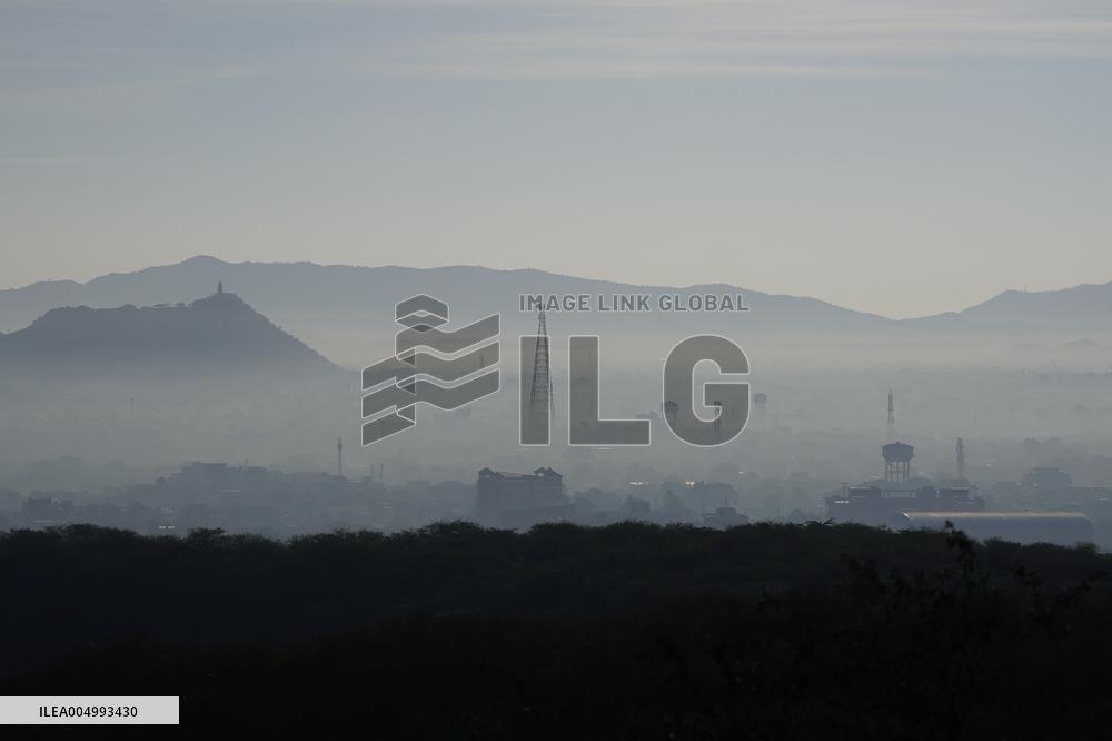 Smog Covers City On Cold Winter Morning - India