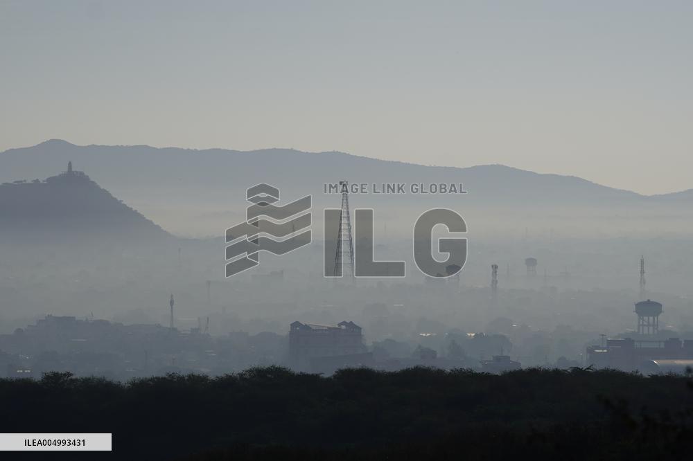 Smog Covers City On Cold Winter Morning - India