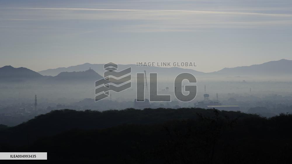 Smog Covers City On Cold Winter Morning - India