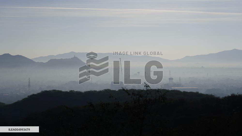 Smog Covers City On Cold Winter Morning - India