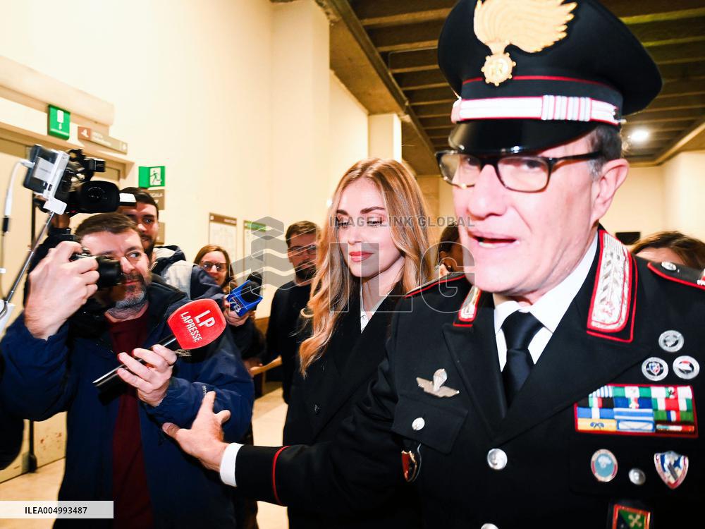 Chiara Ferragni in Court for the Pandoro Gate Trial - Milan