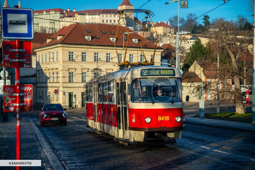 Illustration of Prague