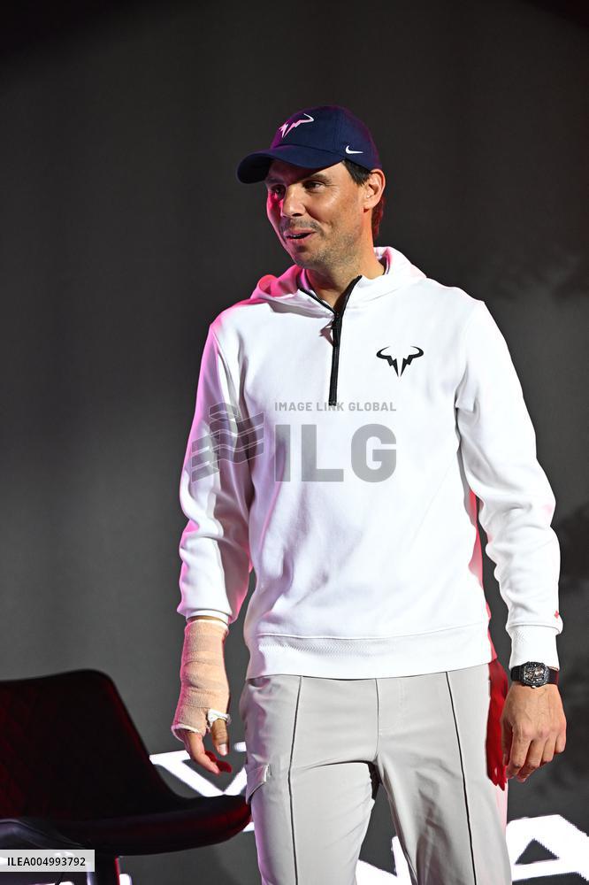 Rafael Nadal at Next Gen ATP Finals Presented by PIF - Jeddah