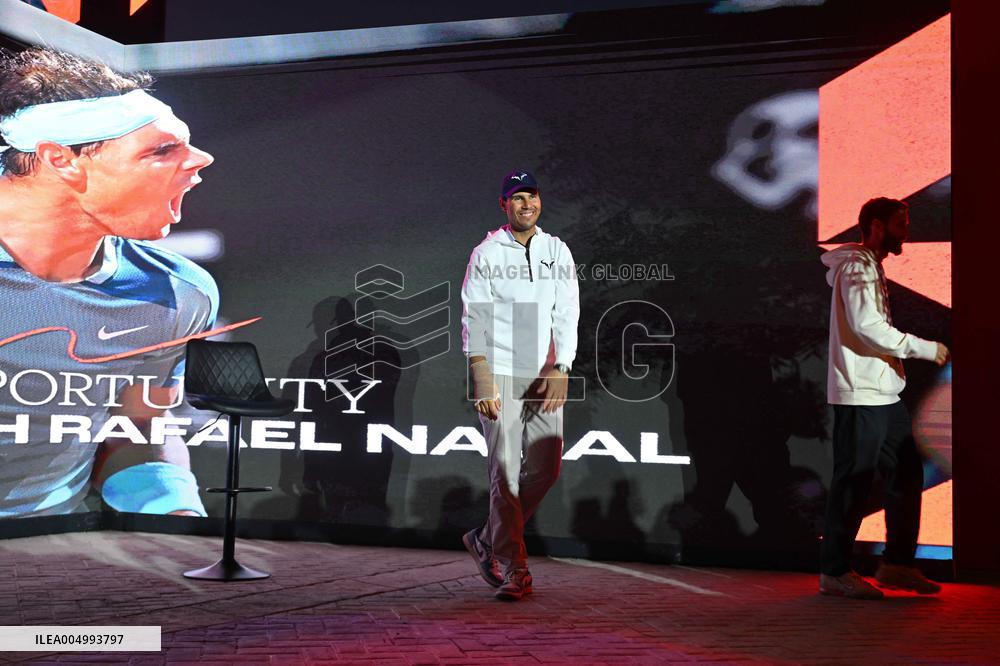 Rafael Nadal at Next Gen ATP Finals Presented by PIF - Jeddah