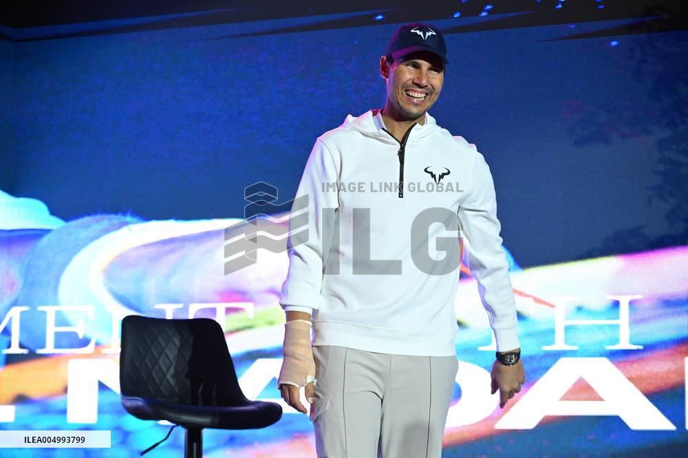 Rafael Nadal at Next Gen ATP Finals Presented by PIF - Jeddah