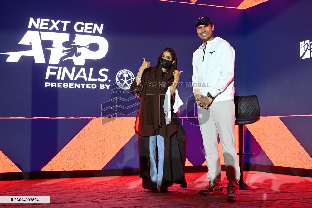 Rafael Nadal at Next Gen ATP Finals Presented by PIF - Jeddah