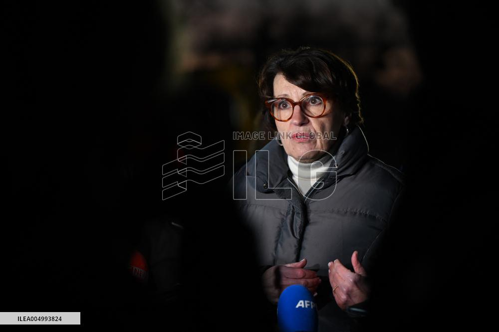 French Minister of Agriculture Visits A Farm - Yvelines