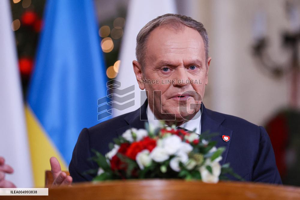 Ukrainian President Volodymyr Zelensky visits Warsaw  Poland