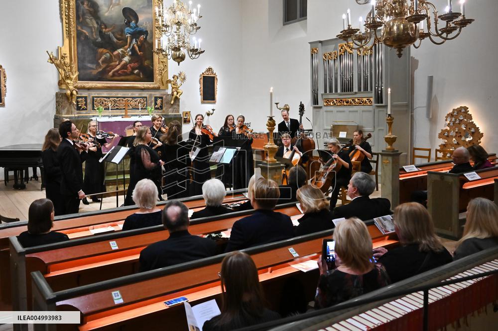 SWEDEN ROYALS ANNIVERSARY CONCERT THE CHURCH OF FINLAND