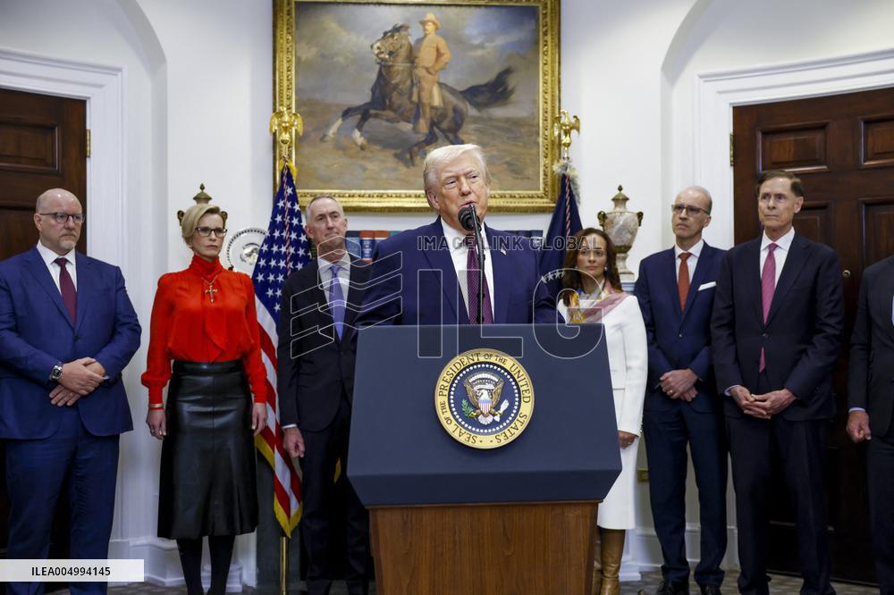 President Trump delivers remarks on lowering the prices of drugs and pharmaceuticals