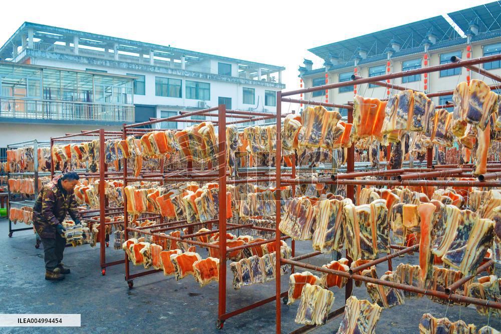 Cured Meat Manufacturing in Anqing