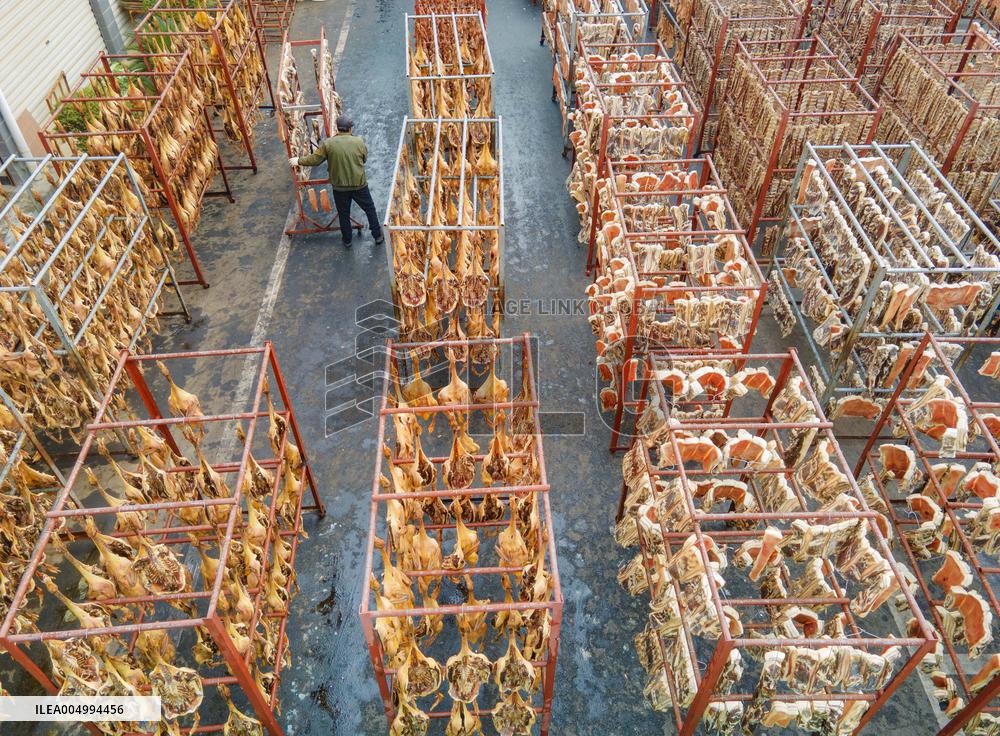 Cured Meat Manufacturing in Anqing