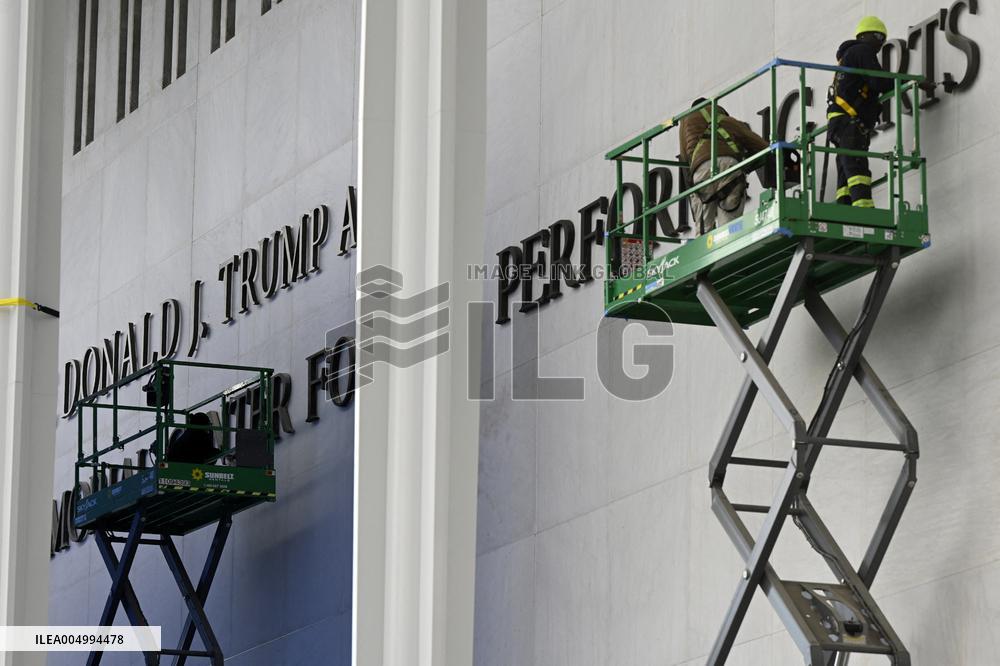 Kennedy Center To Be Renamed The Trump-Kennedy Center- Washington