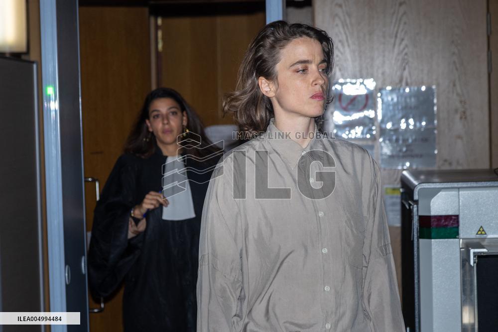 Christophe Ruggia On Trial For Sexual Assault Against Adele Haenel - Paris