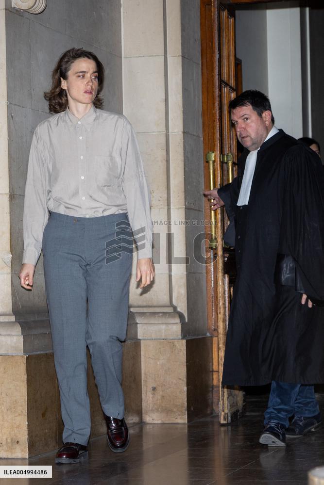 Christophe Ruggia On Trial For Sexual Assault Against Adele Haenel - Paris