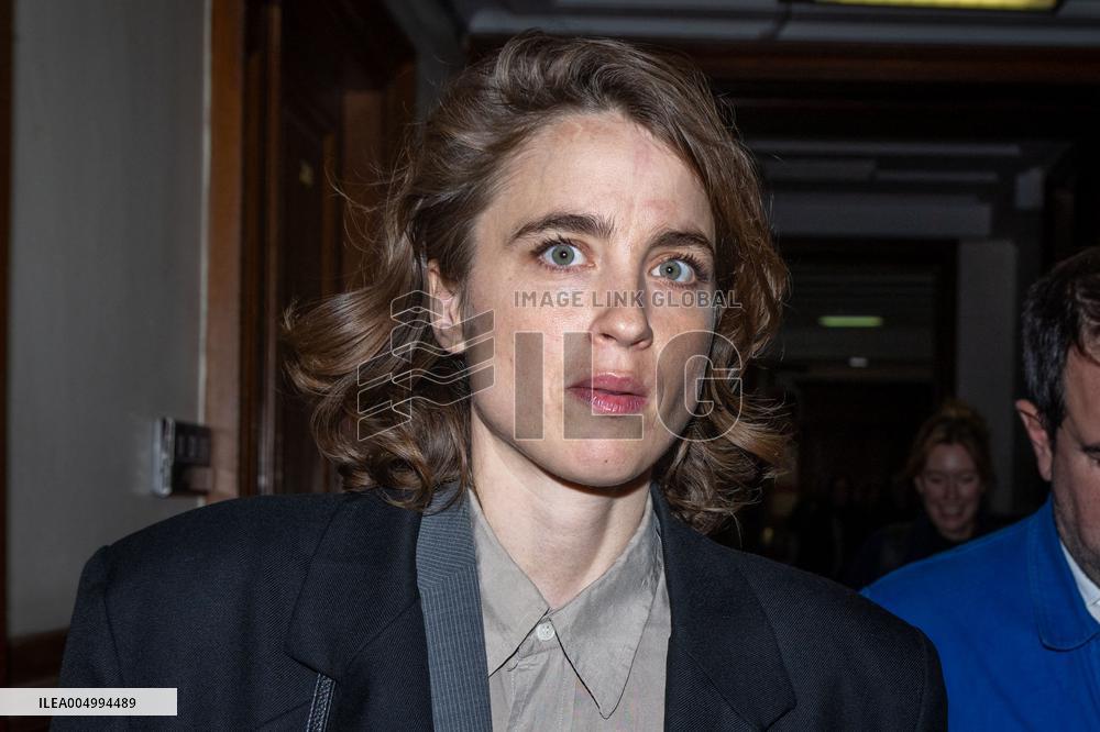 Christophe Ruggia On Trial For Sexual Assault Against Adele Haenel - Paris