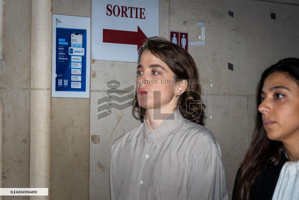 Christophe Ruggia On Trial For Sexual Assault Against Adele Haenel - Paris