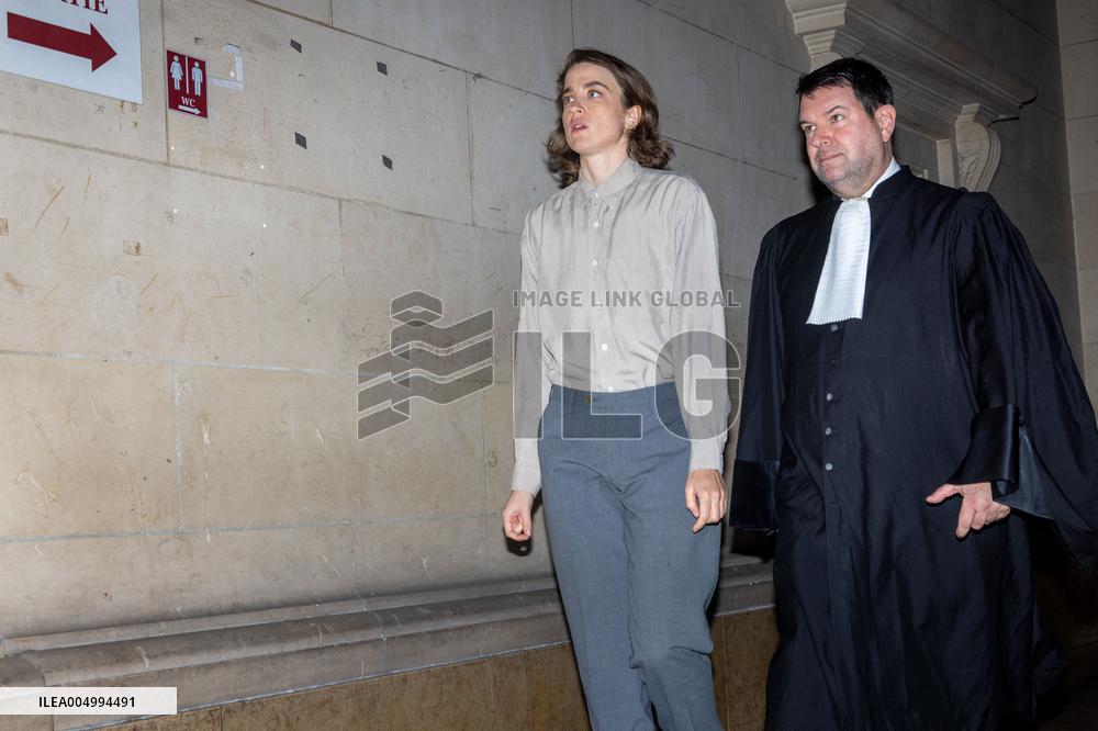 Christophe Ruggia On Trial For Sexual Assault Against Adele Haenel - Paris