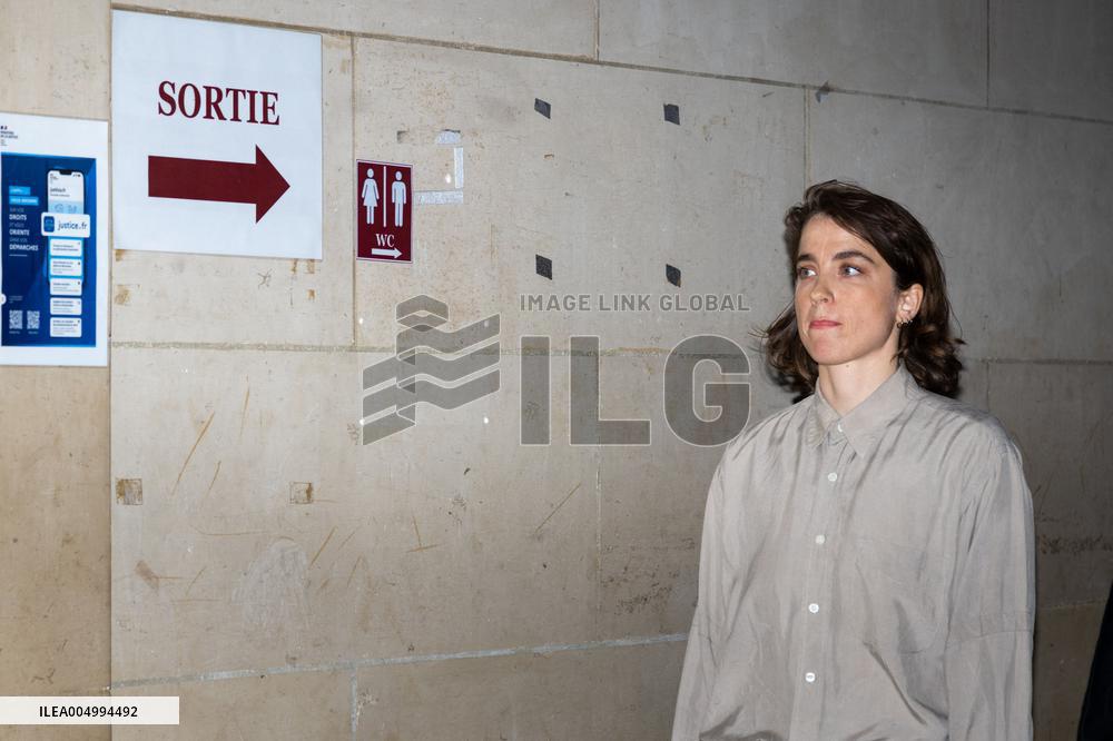Christophe Ruggia On Trial For Sexual Assault Against Adele Haenel - Paris
