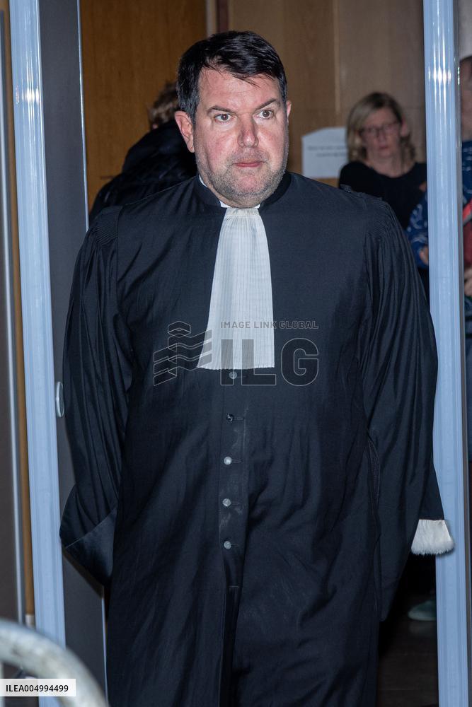 Christophe Ruggia On Trial For Sexual Assault Against Adele Haenel - Paris