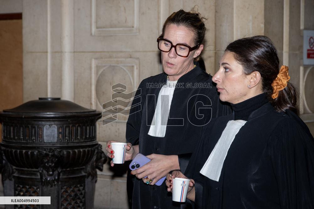Christophe Ruggia On Trial For Sexual Assault Against Adele Haenel - Paris