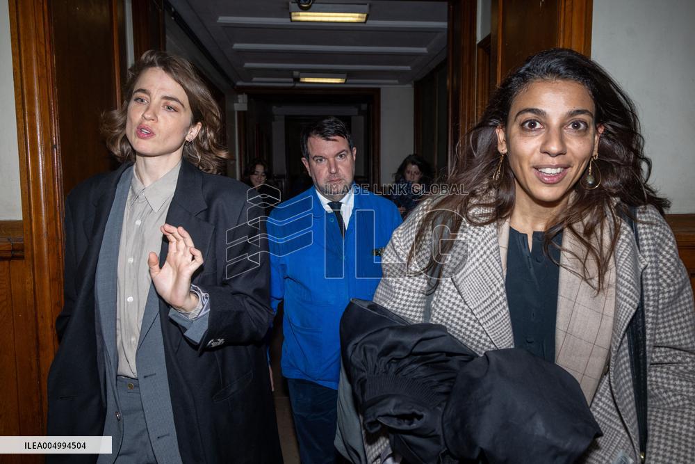 Christophe Ruggia On Trial For Sexual Assault Against Adele Haenel - Paris