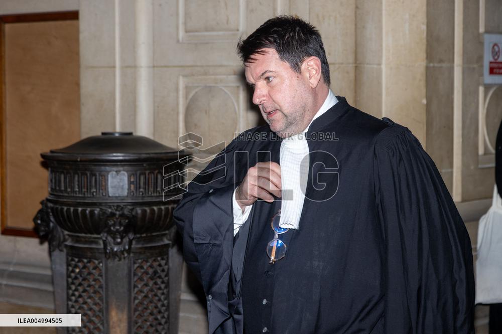 Christophe Ruggia On Trial For Sexual Assault Against Adele Haenel - Paris