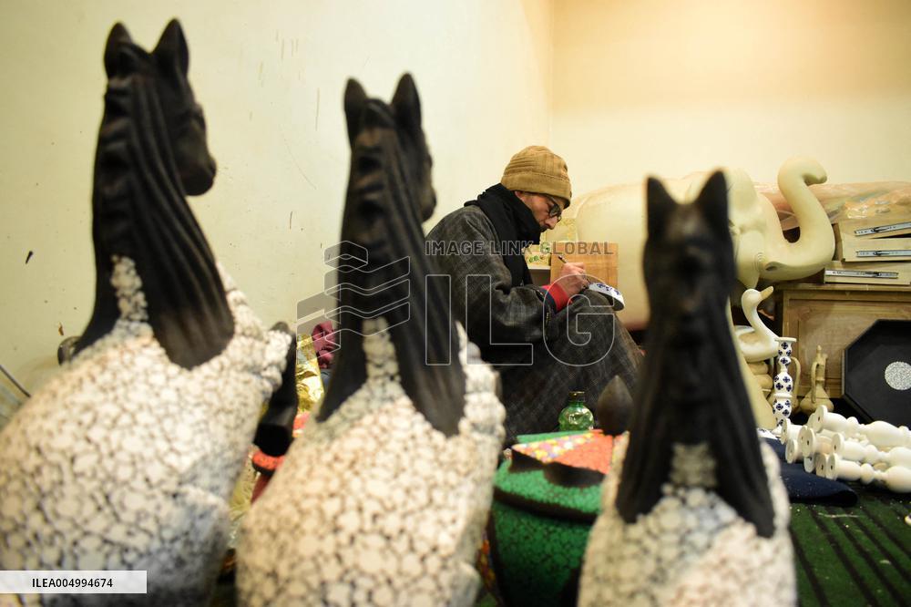 Production of Paper Mache Christmas Ornaments - India